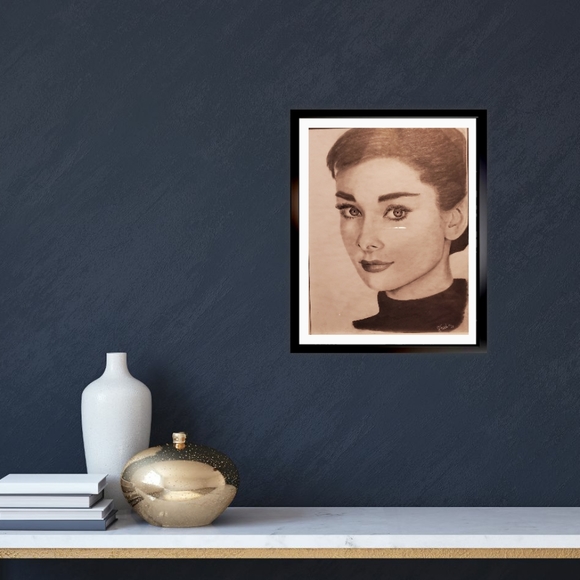 Audrey Hepburn Drawing - Picture 4 of 5
